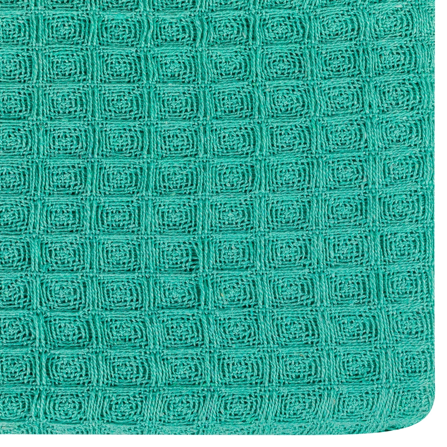 Плед Selecta 150x220 см бирюзового цвета