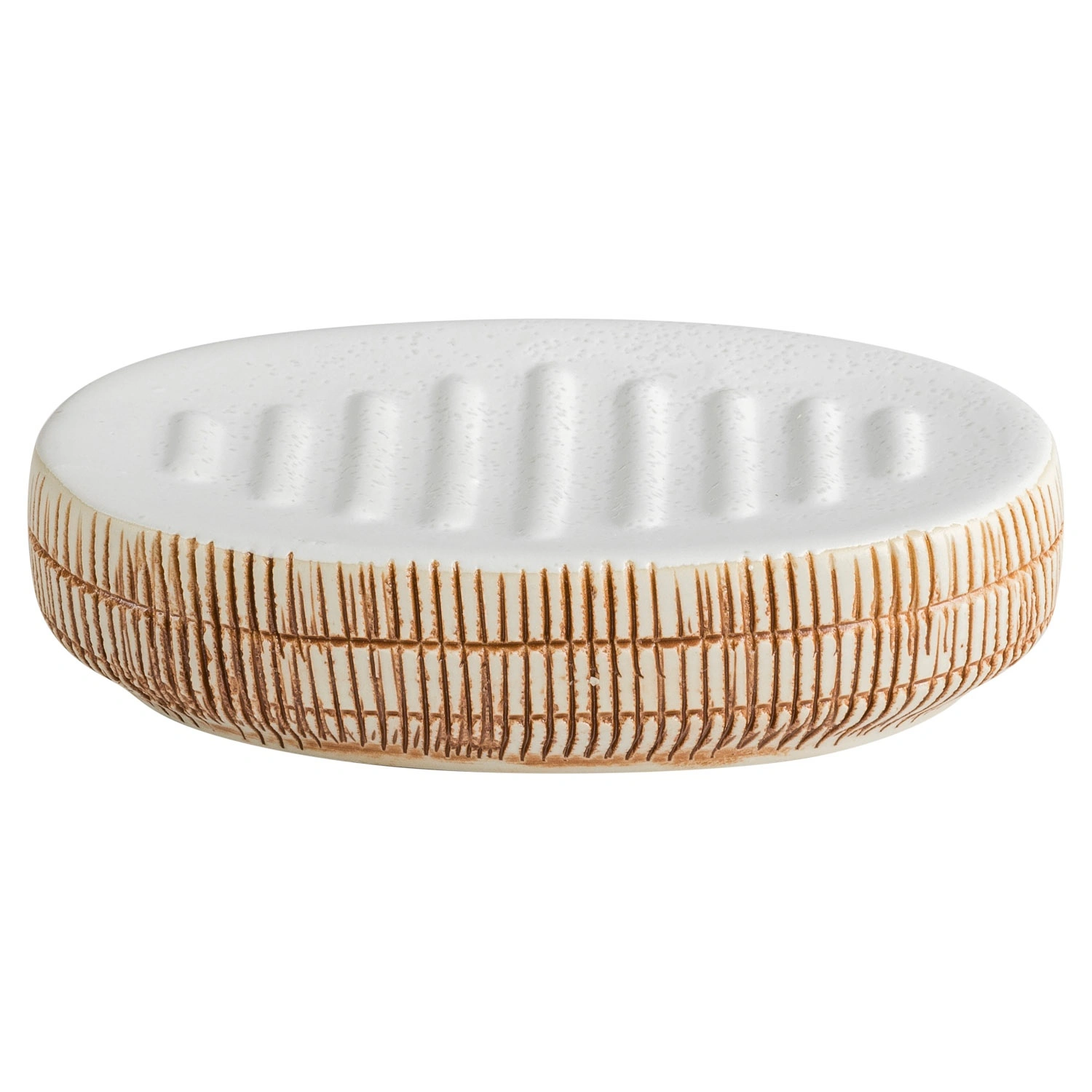 Мыльница Selecta белого-бежевого цвета