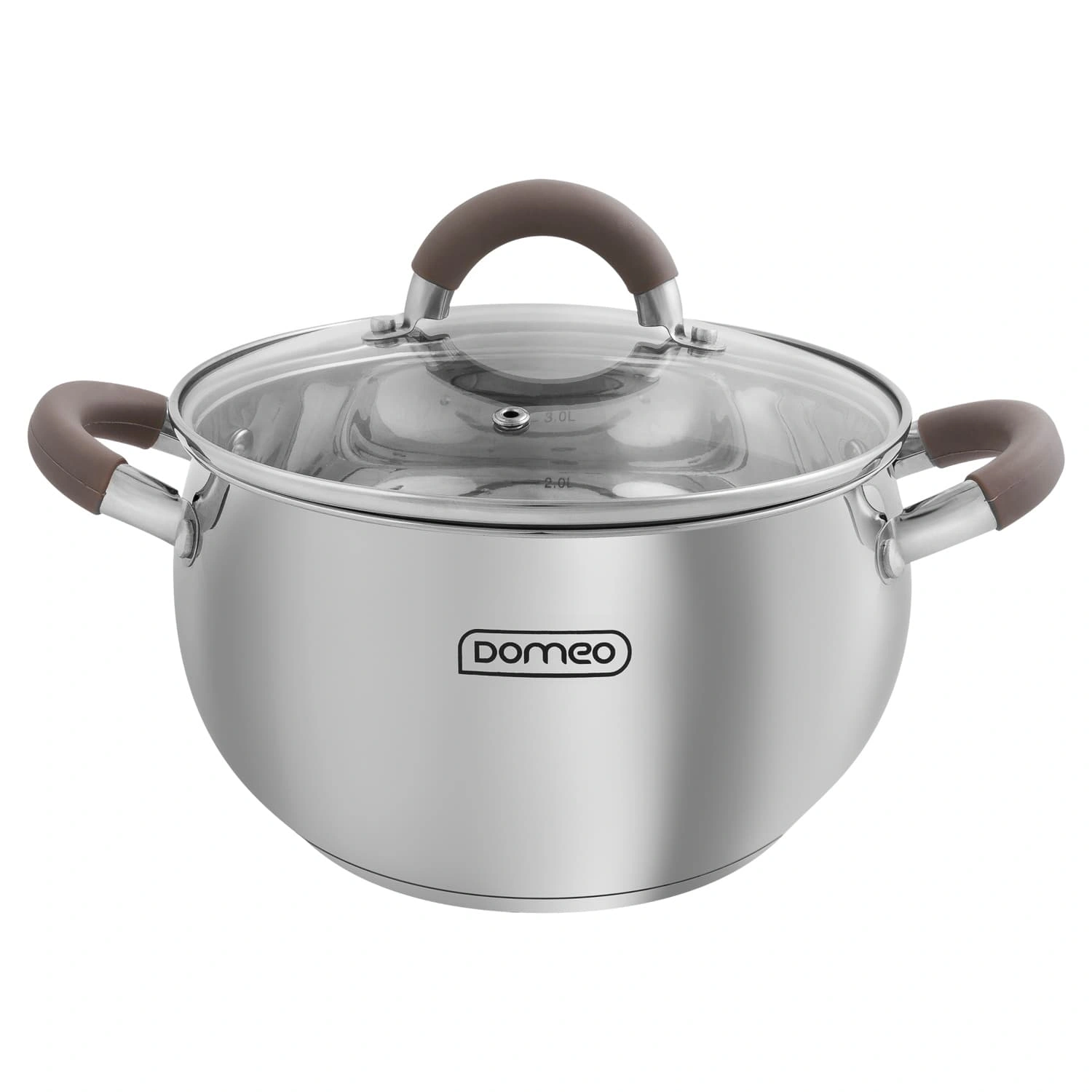 Кастрюля DOMEO Apple с крышкой 3,8 л