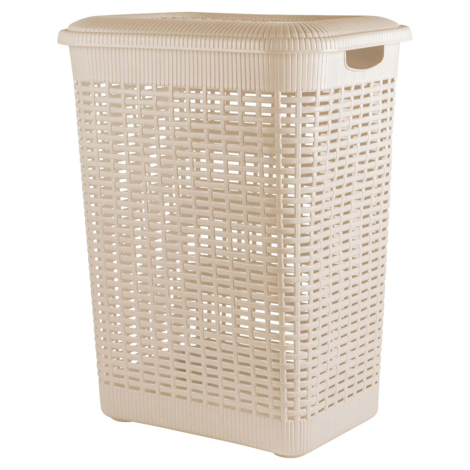 Корзина для белья «Эконова» 42x31x56 см бежевого цвета