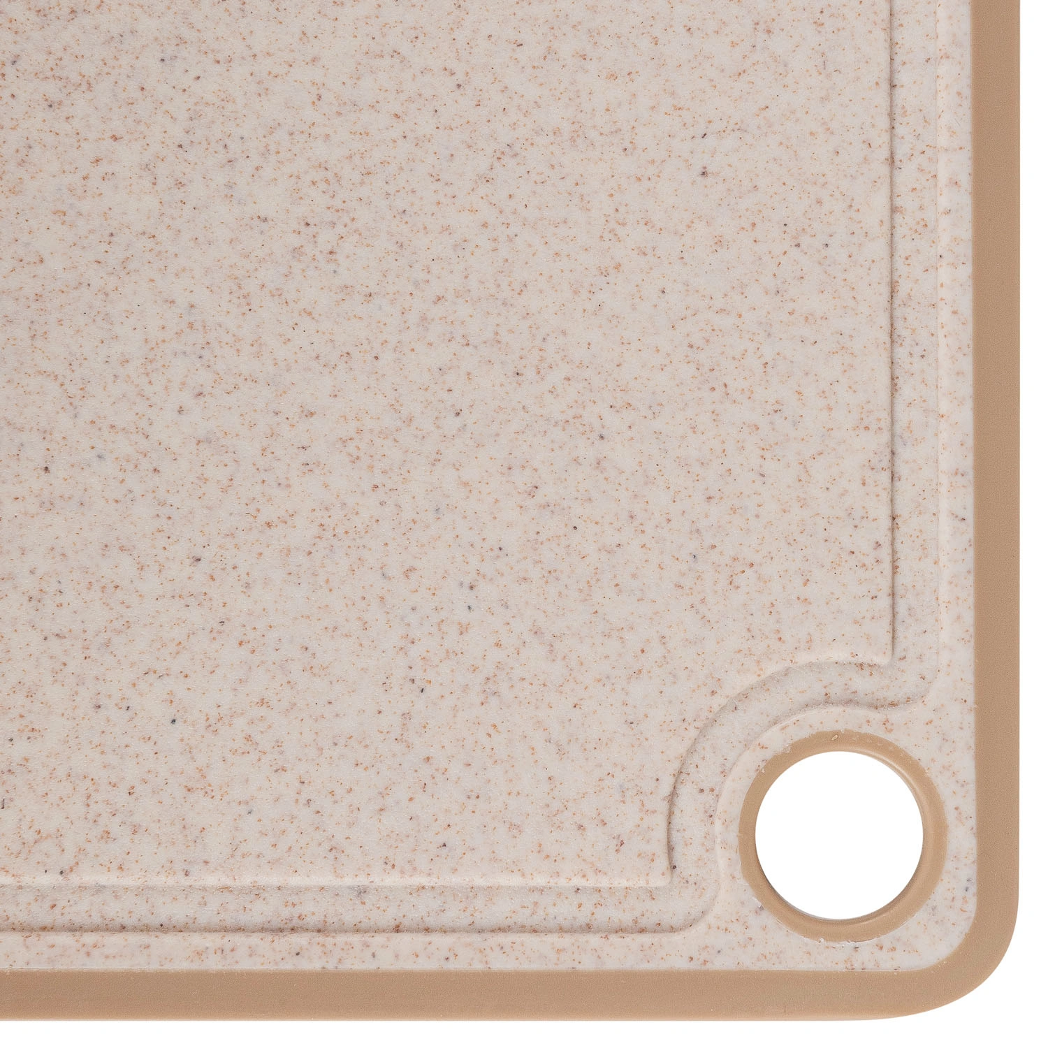 Доска разделочная DOMEO Attica cream 38х25 см пластиковая бежевого цвета