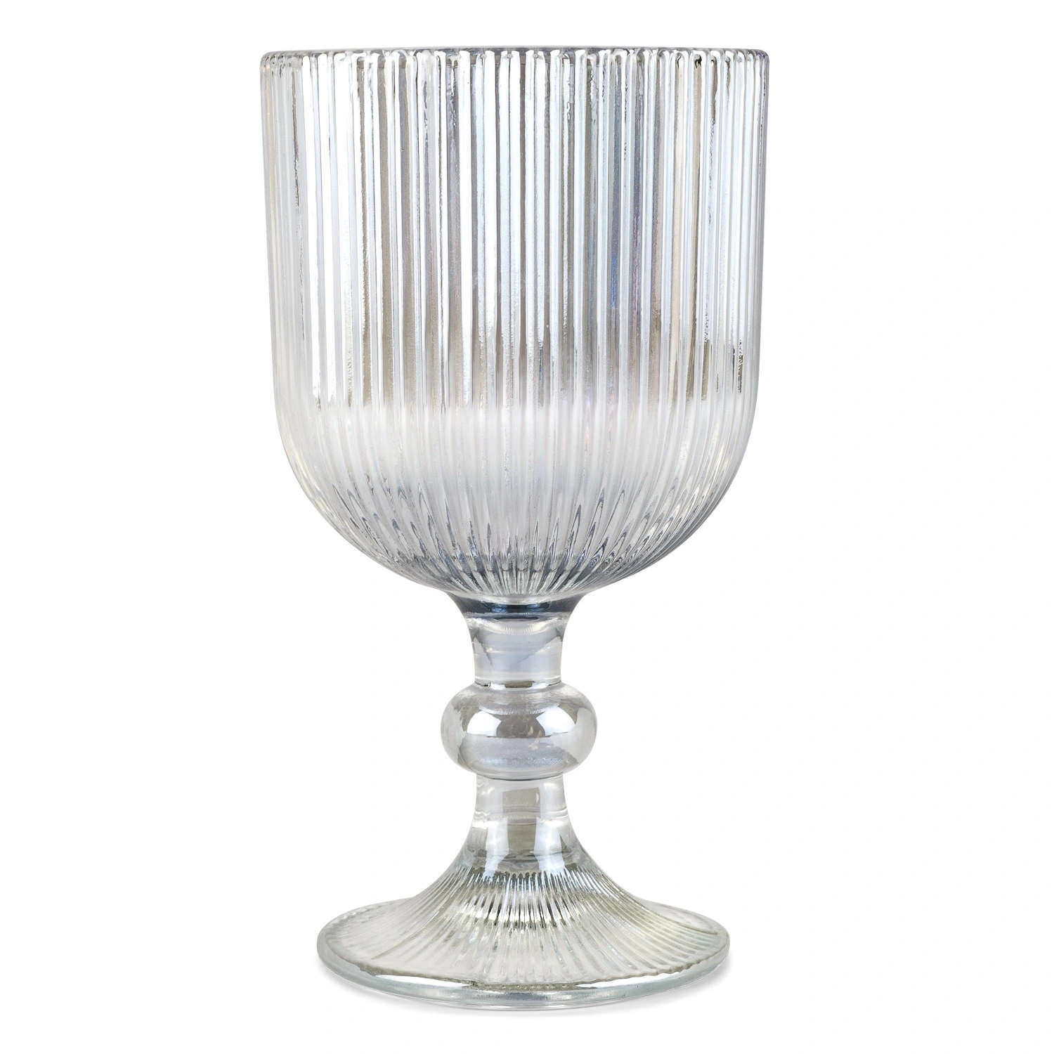 Набор бокалов для вина DOMEO «Грани Жемчужный» 6 шт. 350 мл