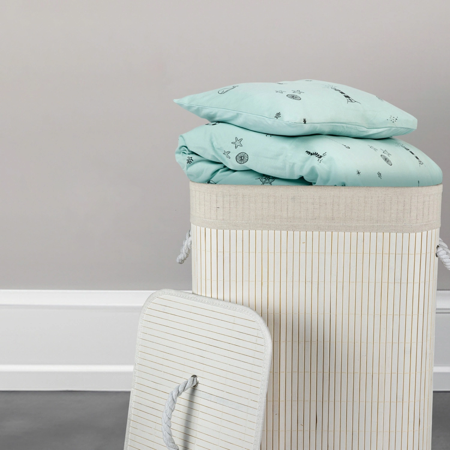 Корзина для белья Selecta 40x30x60 см