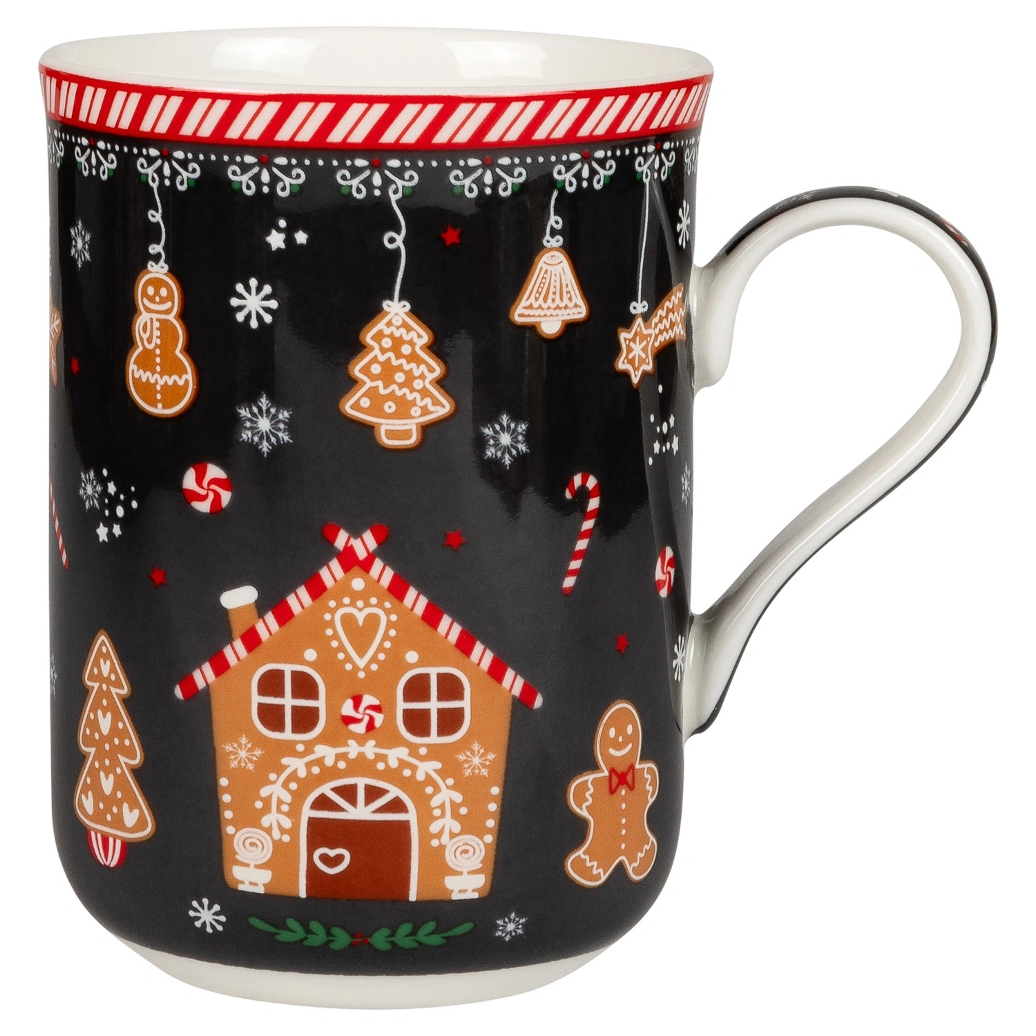 Кружка фарфоровая Selecta Christmas «Пряники» 350 мл