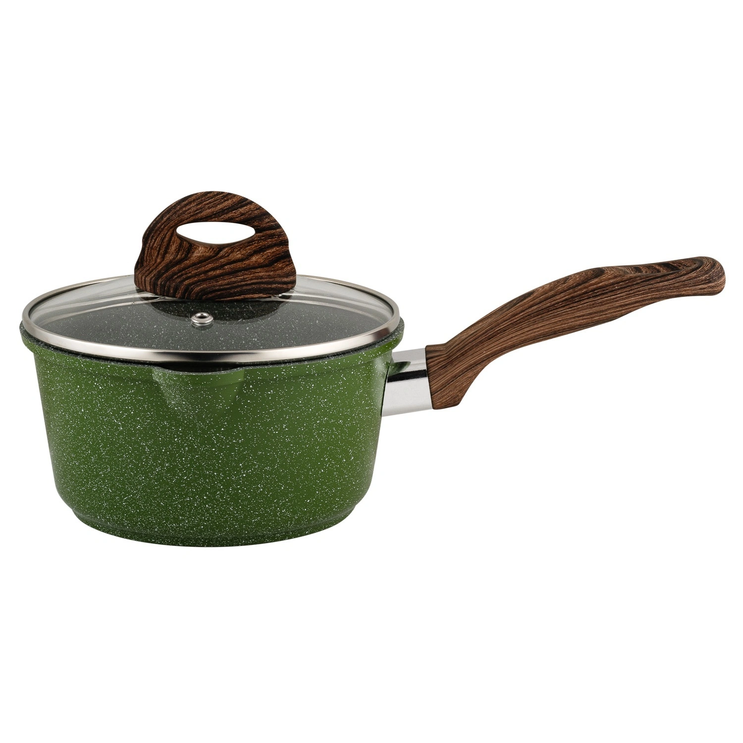 Ковш DOMEO Ideal 1,3 л с покрытием мрамор