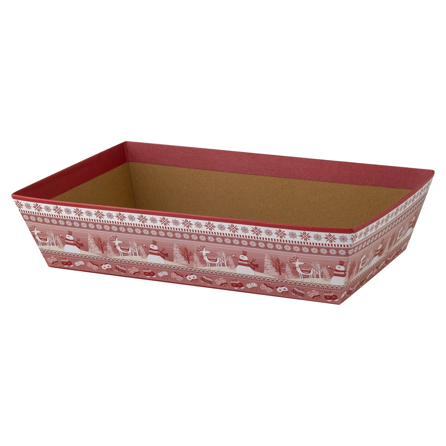 Короб подарочный Selecta Christmas 33x20x7,5 см