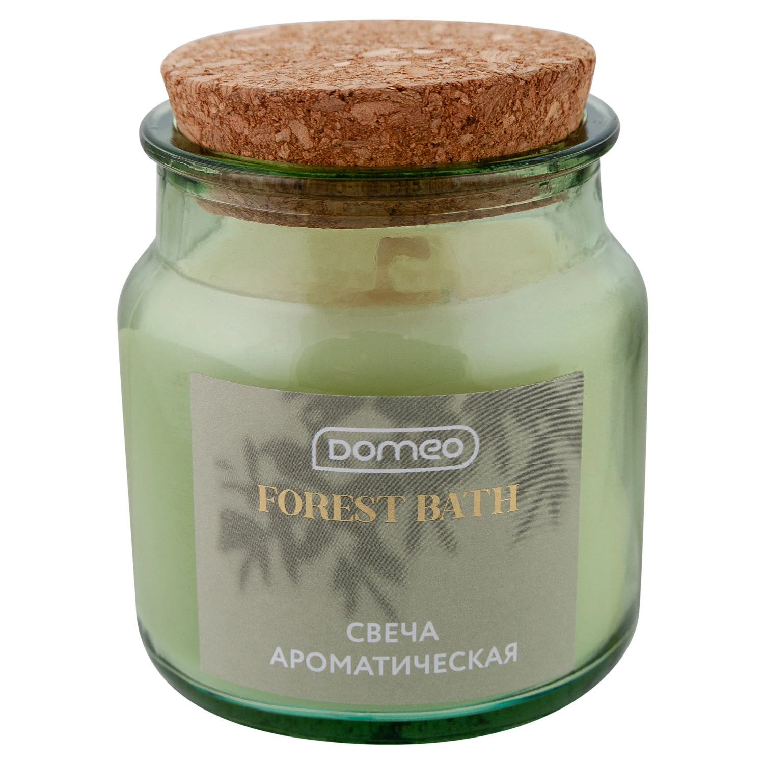 Свеча ароматизированная в банке DOMEO Forest Bath 5,9x6,8 см