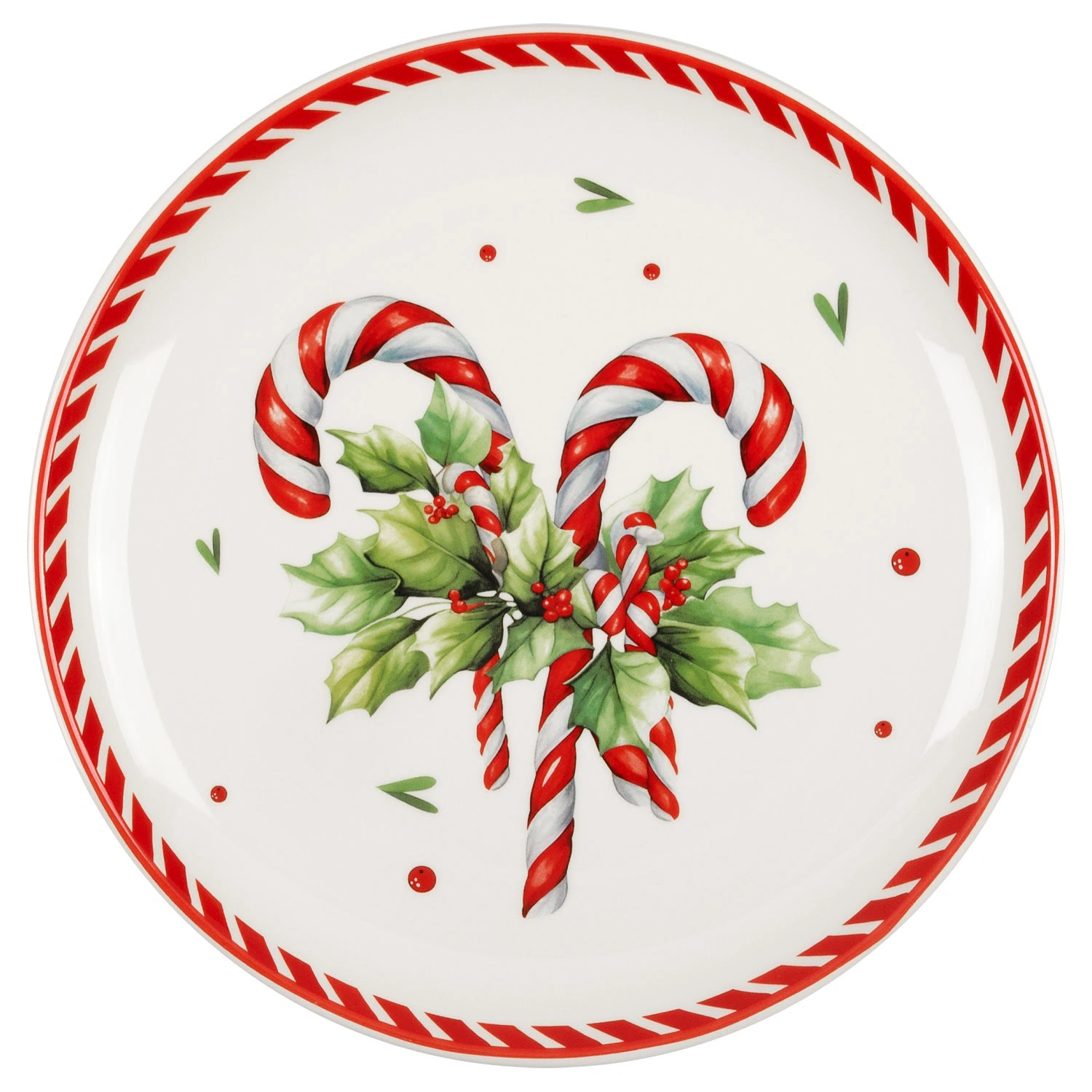 Тарелка Selecta Christmas «Карамель новогодняяк» 26 см