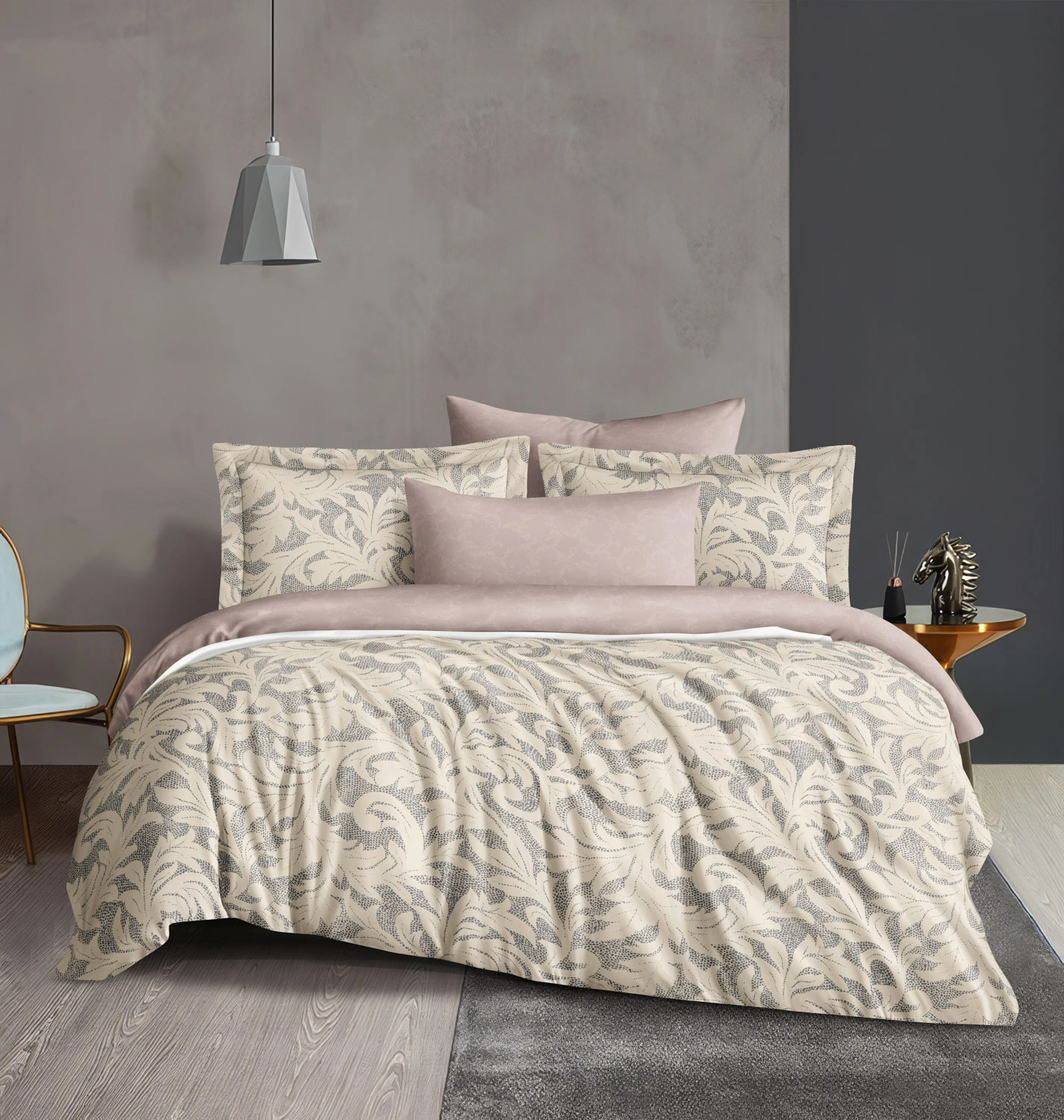 Комплект постельного белья Cleo Satin de Luxe дуэт