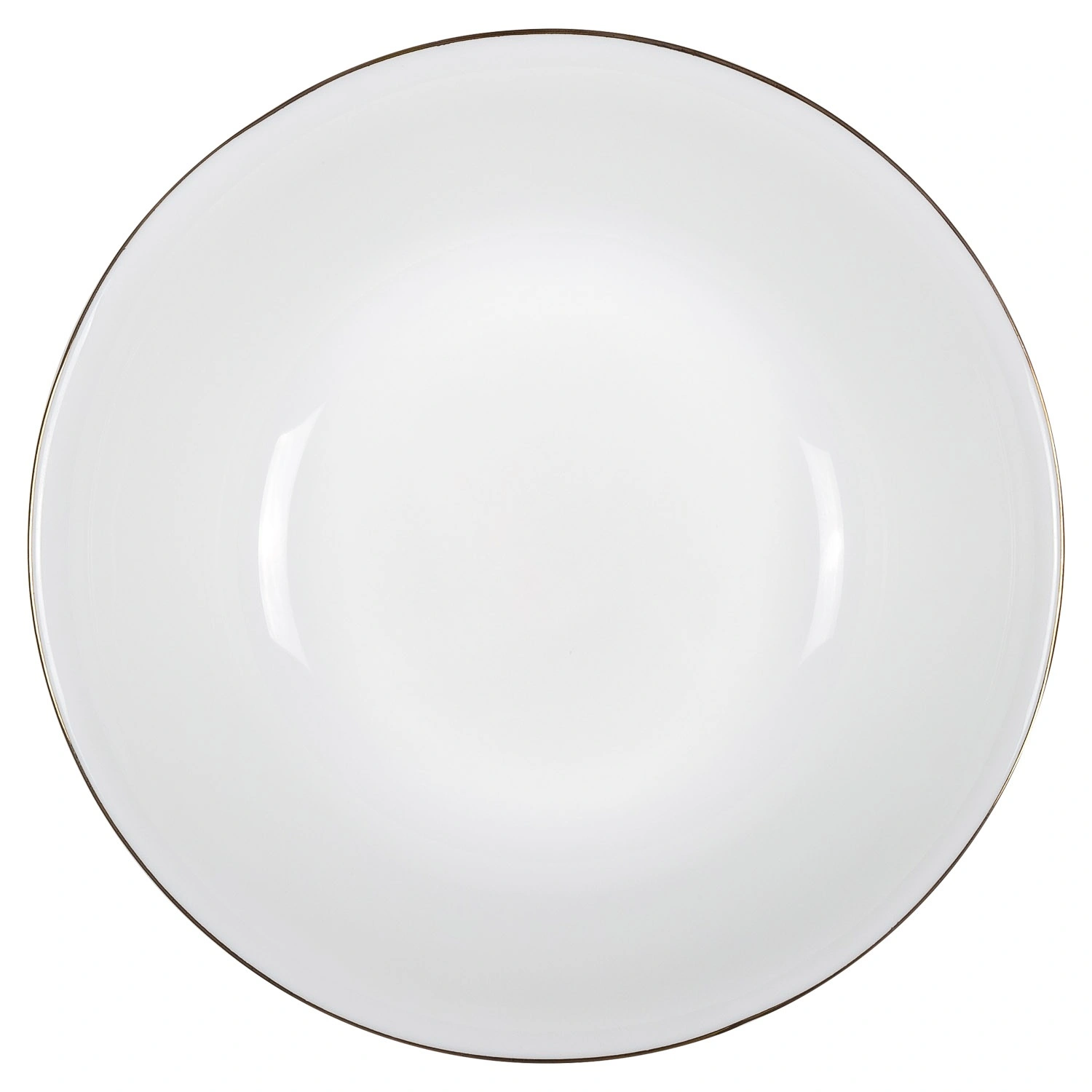 Салатник DOMEO «Классика с золотой отводкой» 22,8 см