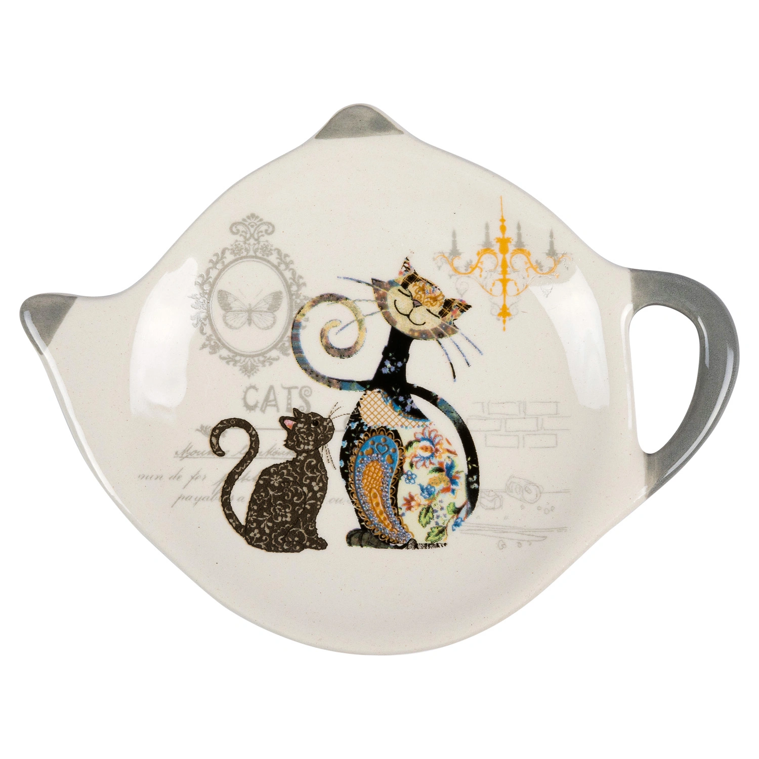 Подставка под чайный пакетик DOMEO «Котики»