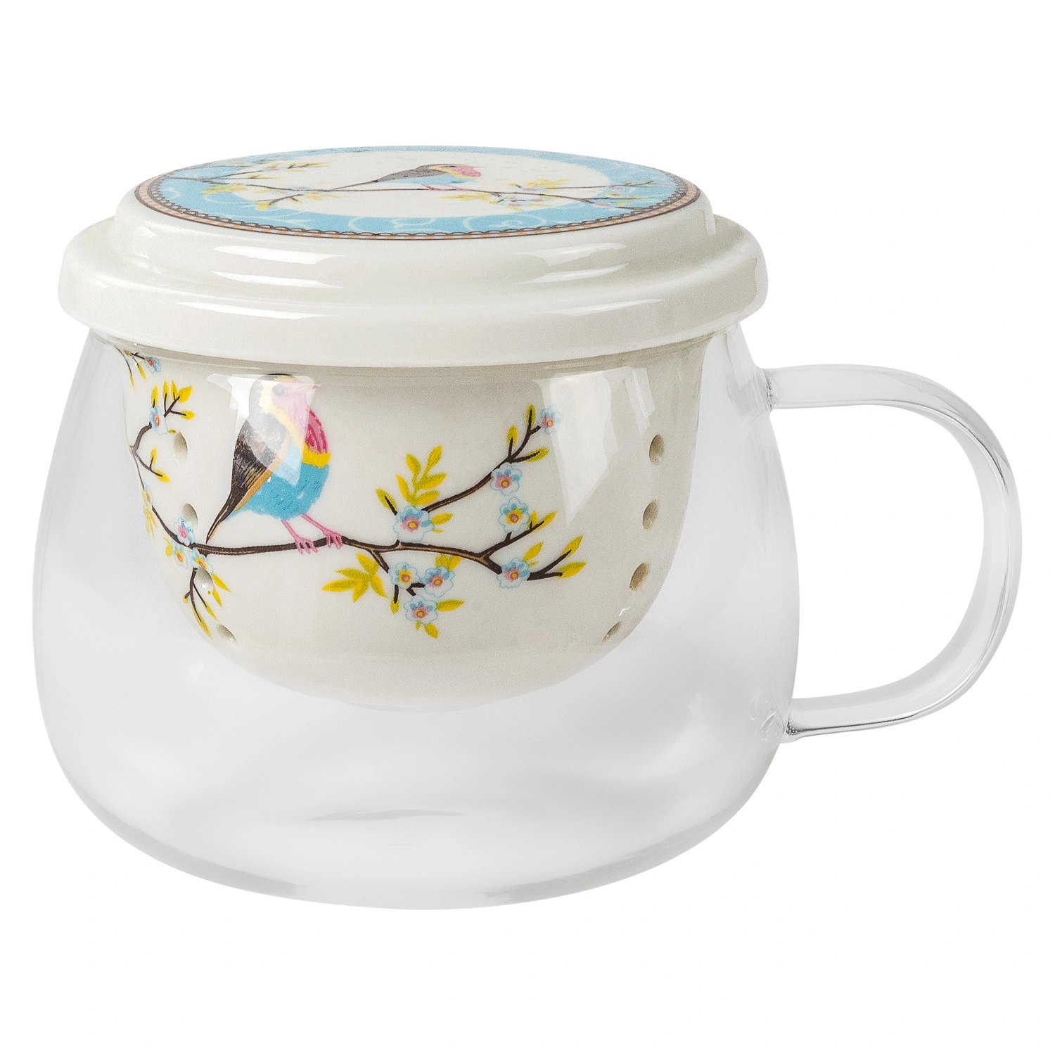 Кружка заварочная DOMEO 400 мл цвет в ассортименте