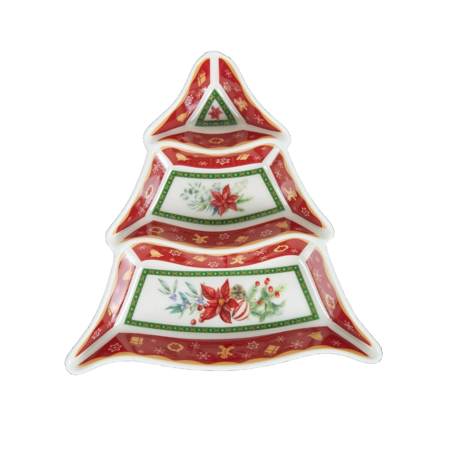 Менажница Selecta Christmas "Новогоднее волшебство" 24*24 см