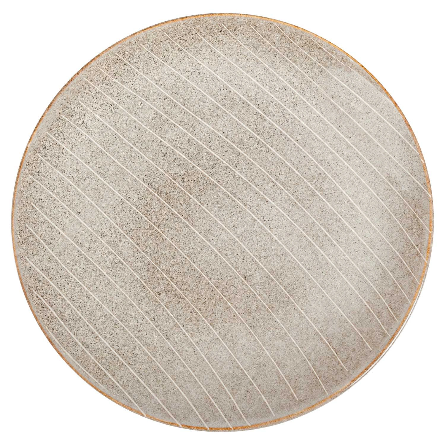 Тарелка десертная DOMEO «Страйп светлый» 20 см