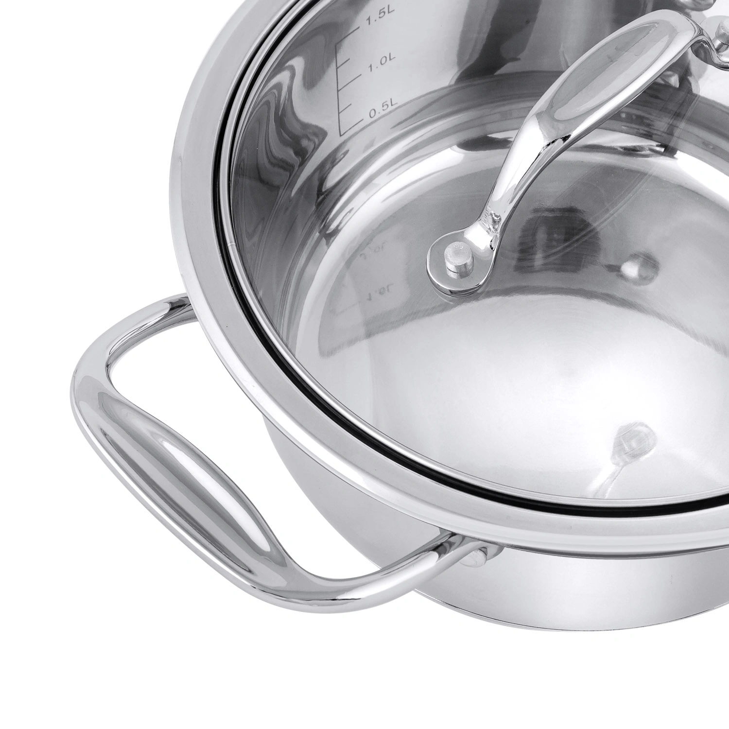 Кастрюля с крышкой DOMEO Standart 2,2 л