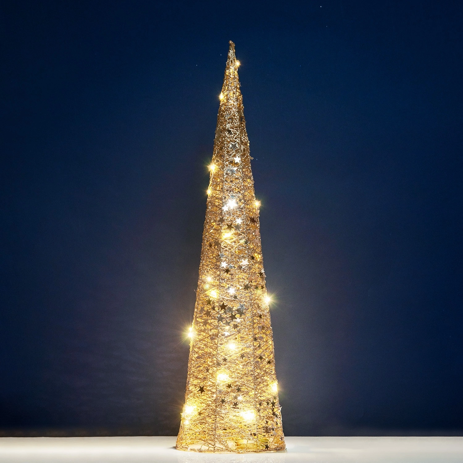Светильник новогодний Selecta Christmas 16x60 см с подсветкой