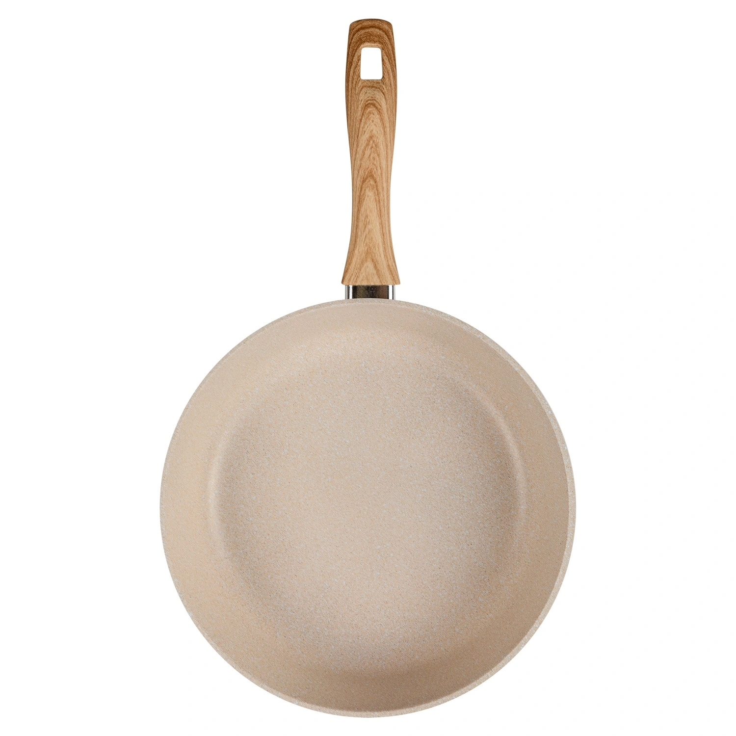 Сковорода глубокая DOMEO Cream 26 см с антипригарным покрытием