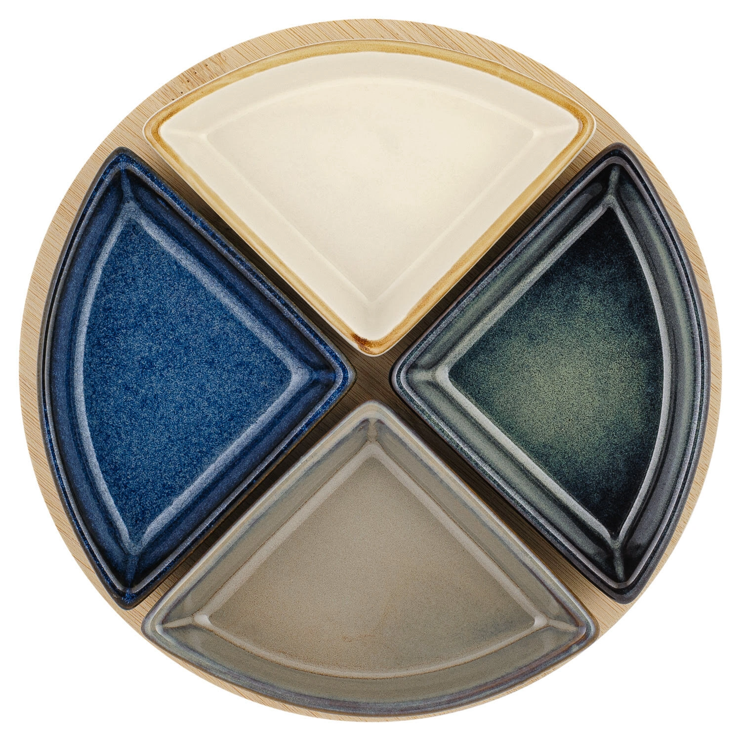 Менажница керамическая DOMEO на 4 секции