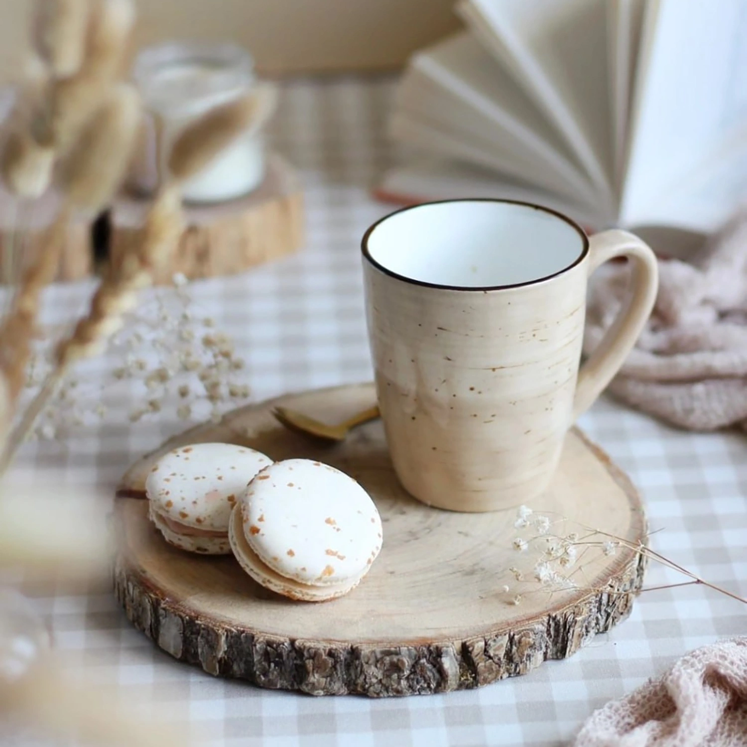 Кружка DOMEO Sandy 310 мл бежевого цвета