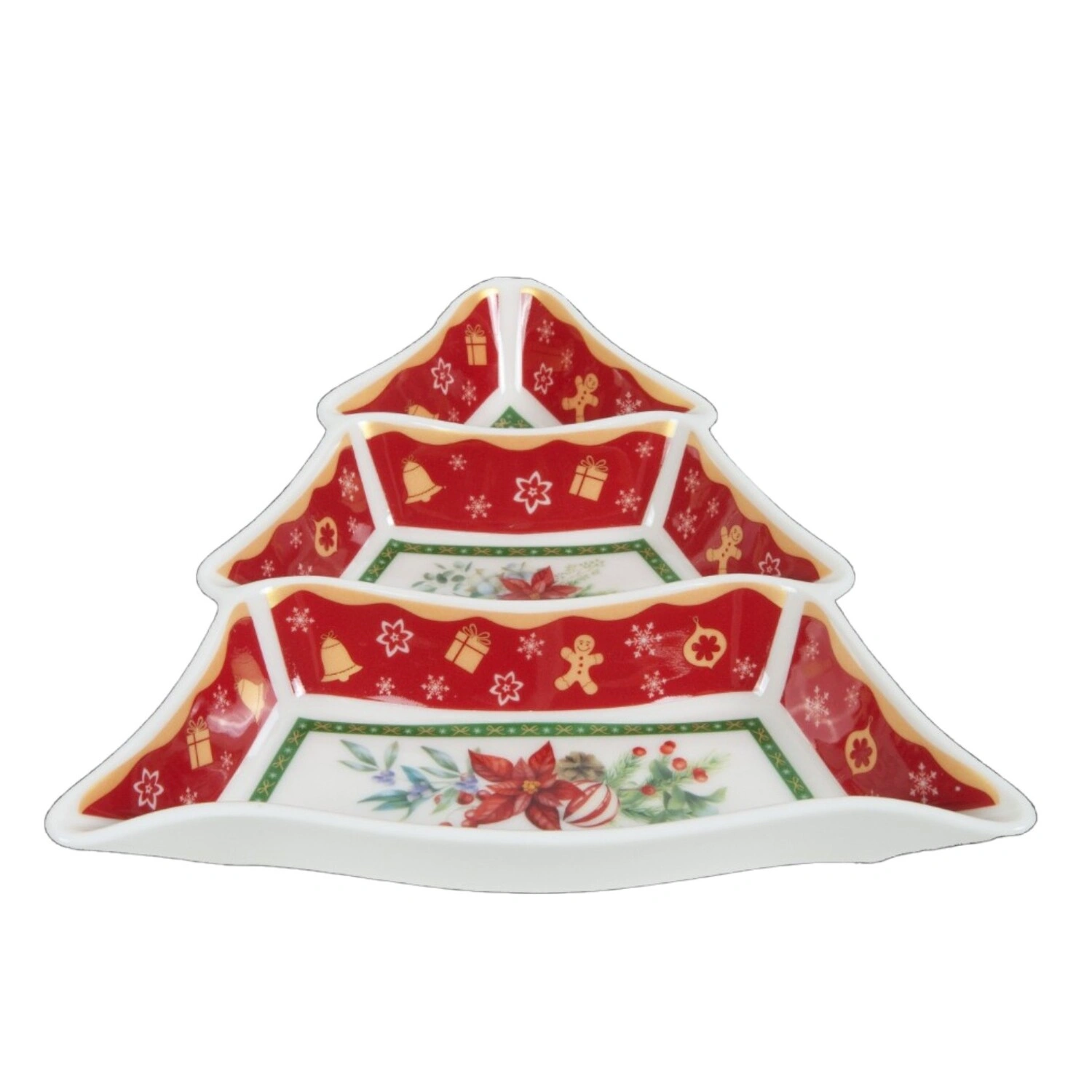 Менажница Selecta Christmas "Новогоднее волшебство" 24*24 см