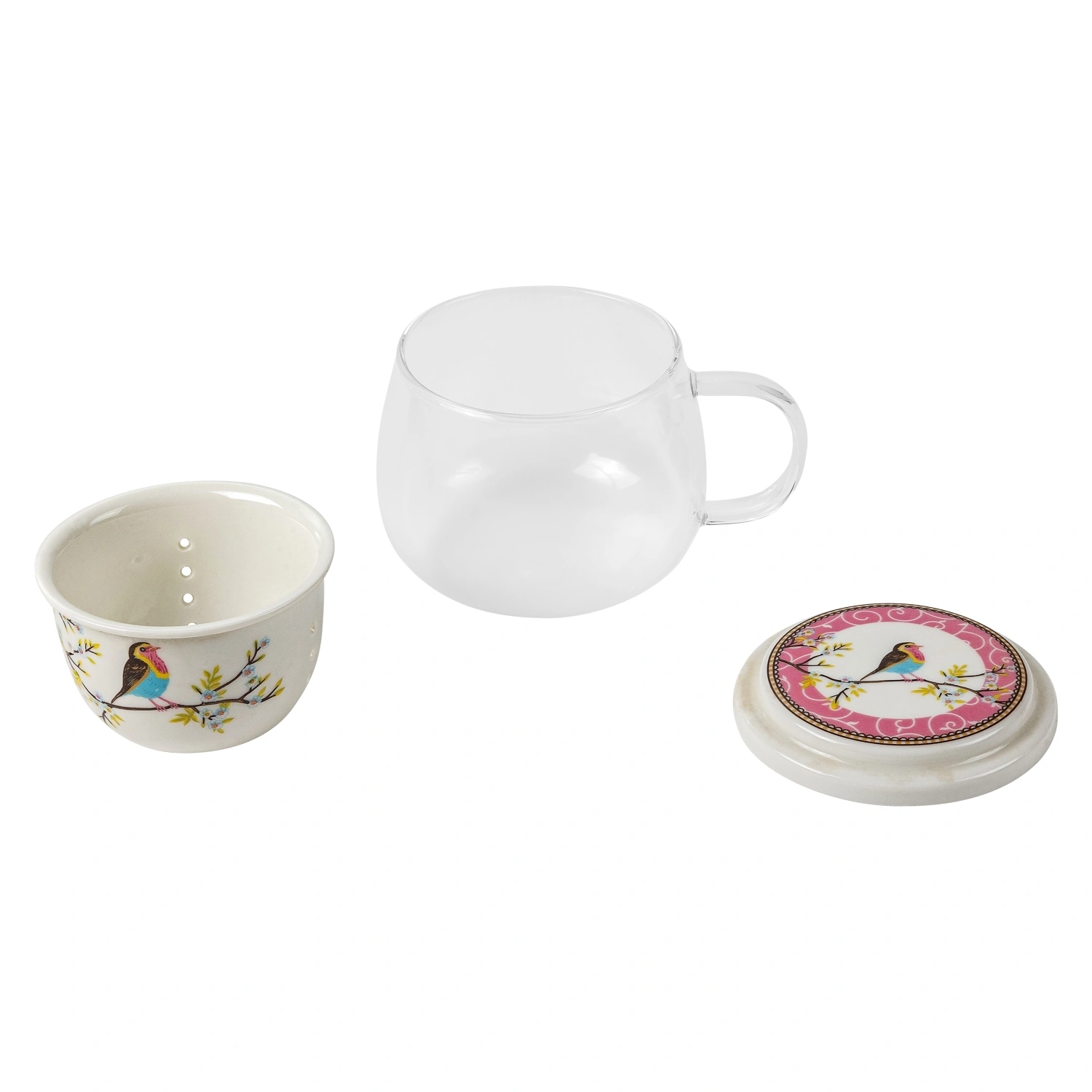 Кружка заварочная DOMEO 400 мл цвет в ассортименте