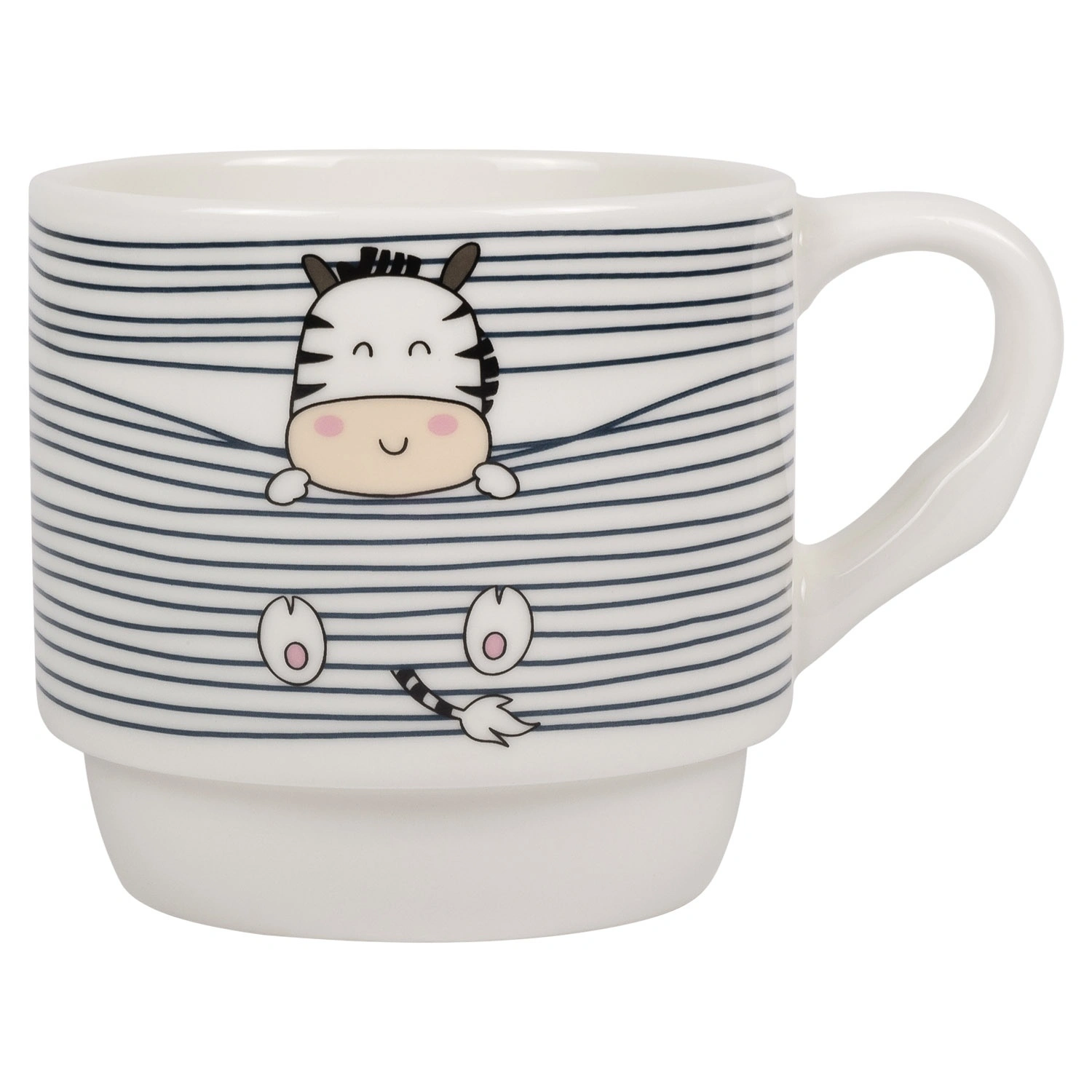 Набор кружек DOMEO 4 шт. 305 мл на подставке