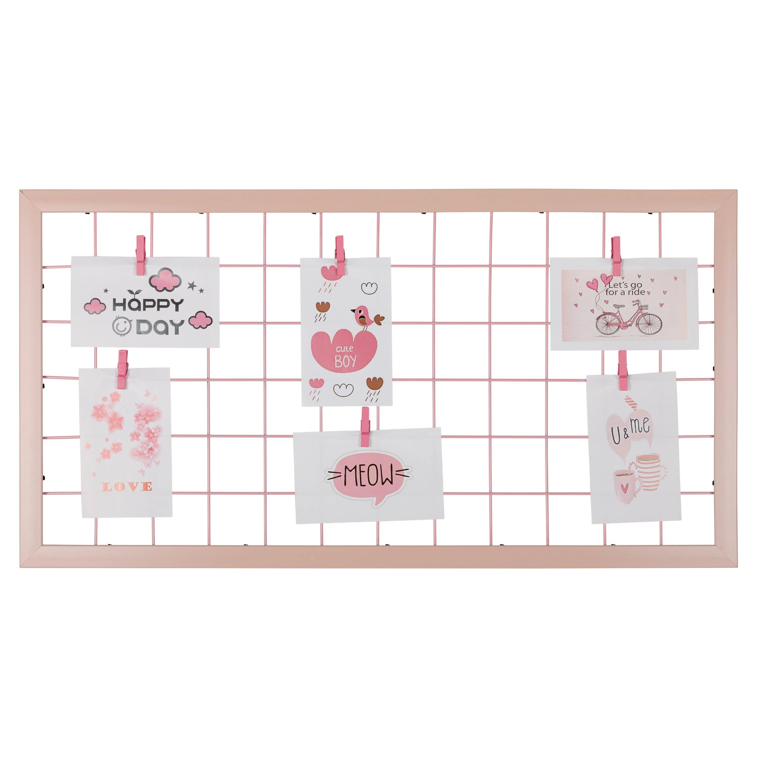 Фоторамка с прищепками Selecta 33x63 см в ассортименте