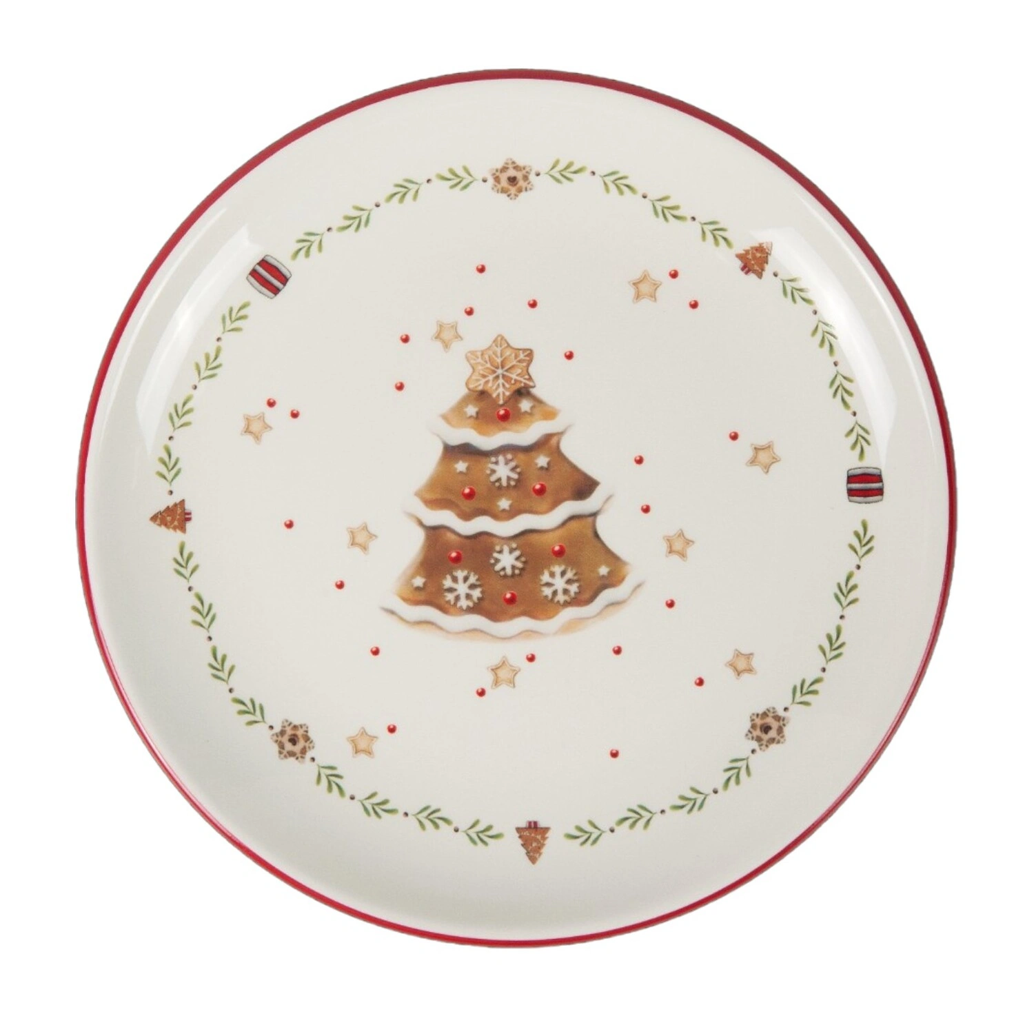 Тарелка Selecta Christmas "Лошадка пряничная" 21см