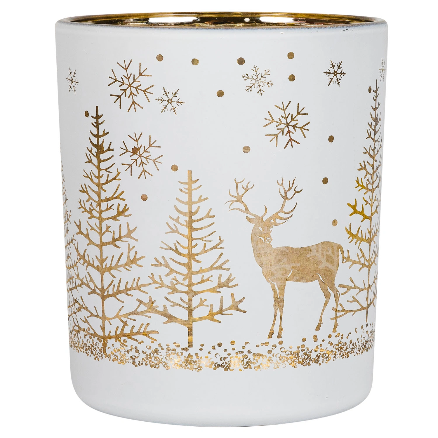 Подсвечник Selecta Christmas «Олени» 9x10 см