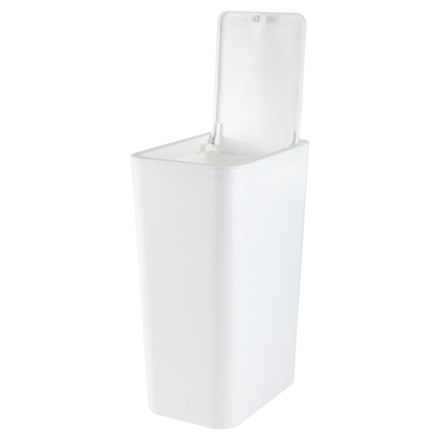 Контейнер для мусора Selecta белого цвета