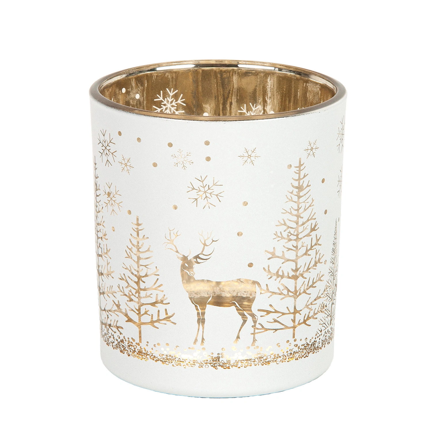 Подсвечник Selecta Christmas «Олени» 7x8 см