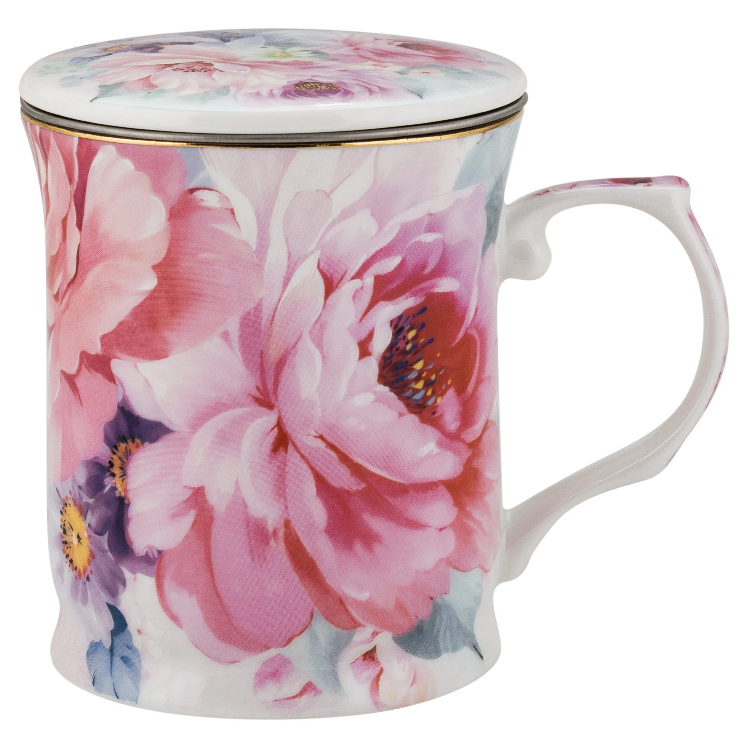 Кружка заварочная с ситом DOMEO 400 мл