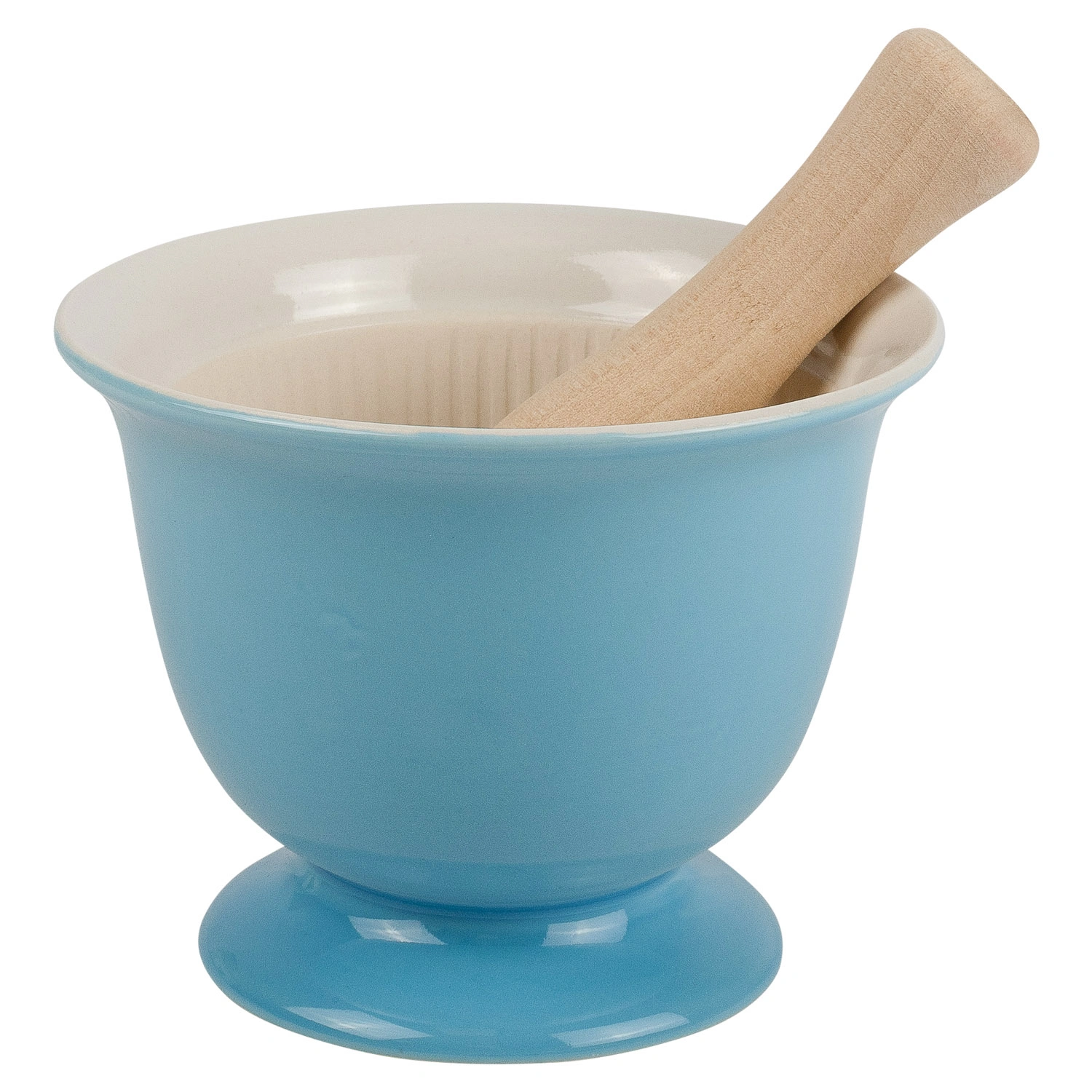 Ступка с пестиком DOMEO керамическая цвет в ассортименте