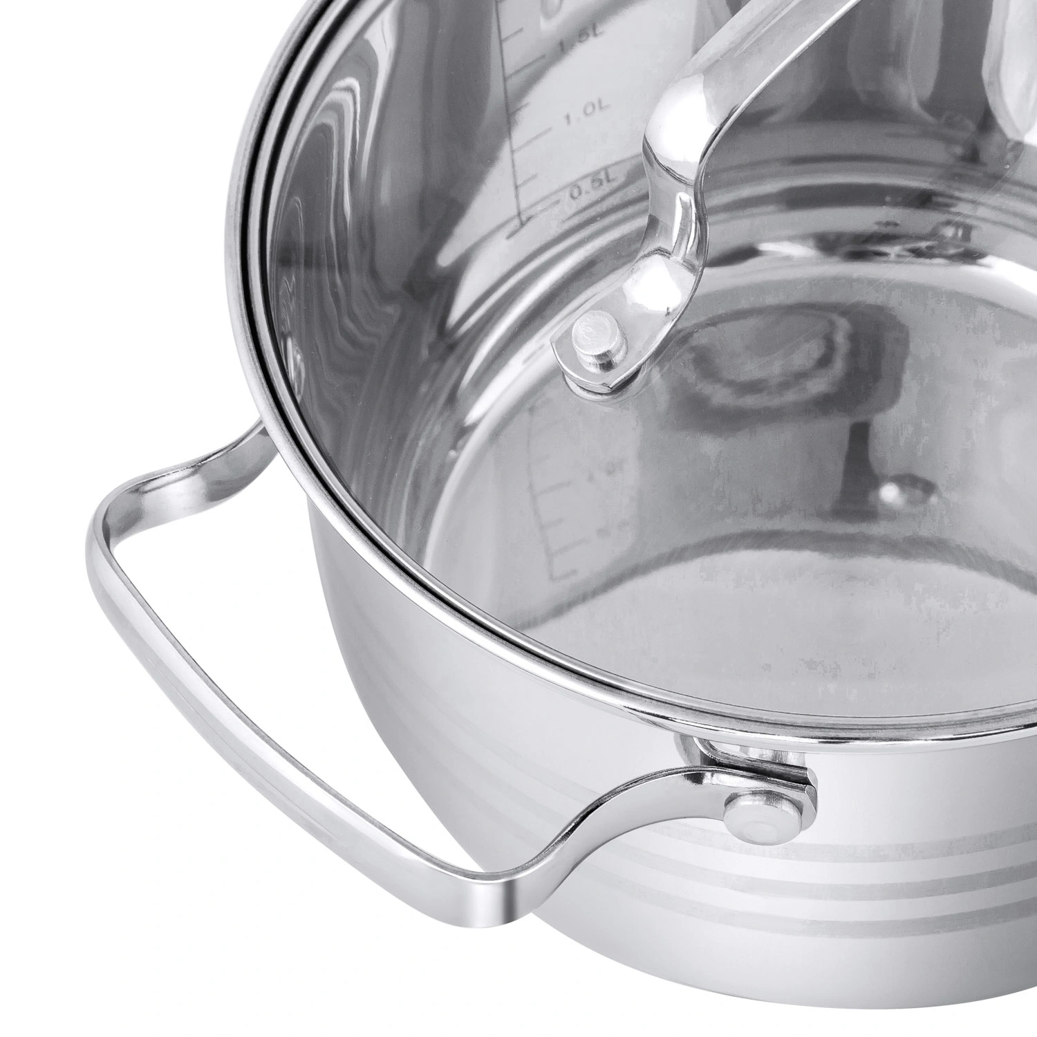 Кастрюля с крышкой DOMEO Naturel 2,9 л