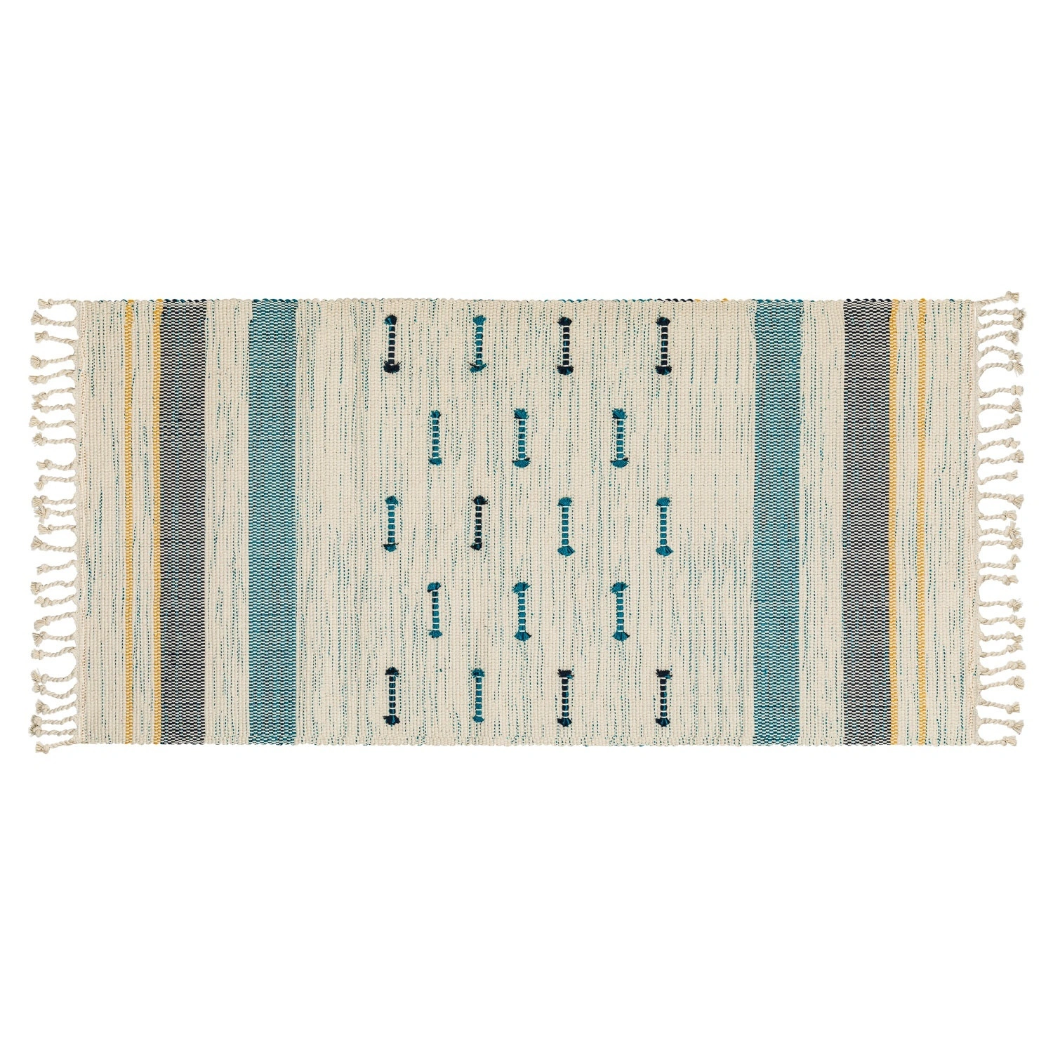 Коврик текстильный Selecta Blue 70x140 см