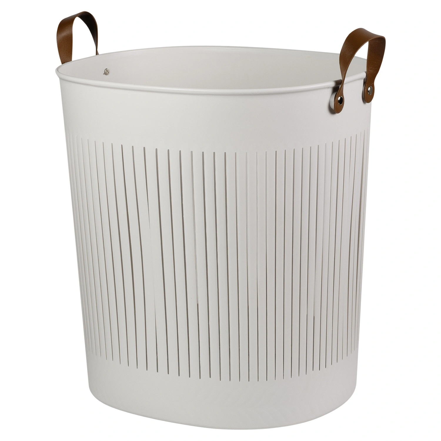 Корзина для белья Selecta 42x32,5 см белого цвета