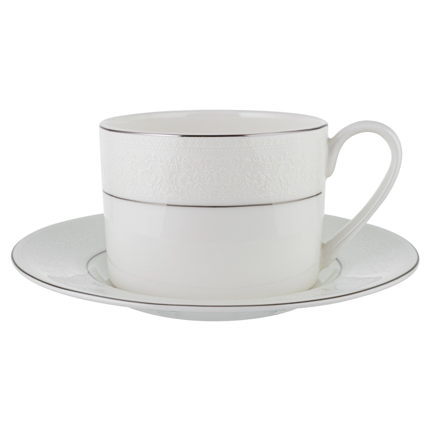 Чашка  с блюдцем DOMEO "Барокко" 220 мл