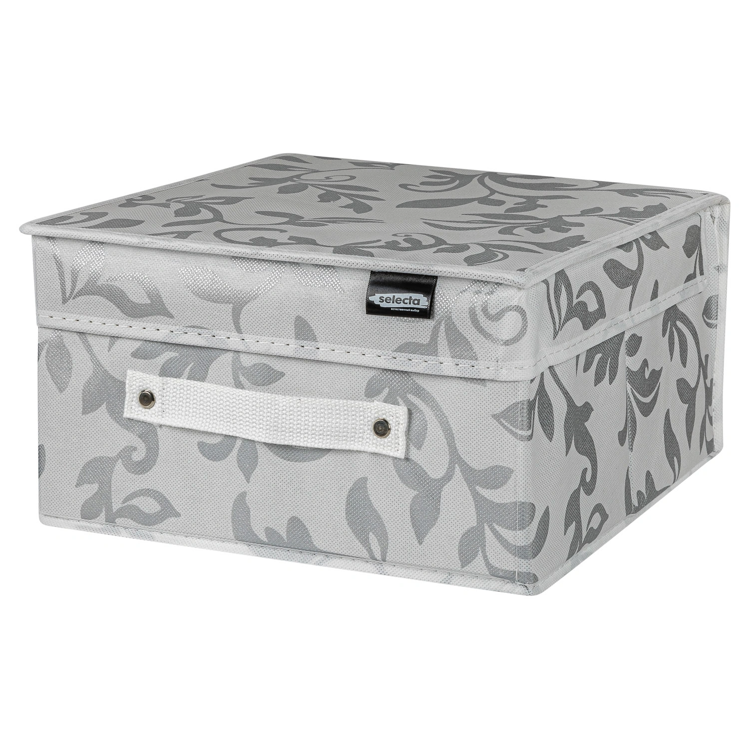 Коробка с крышкой Selecta «Вензеля» 28x30x16 см