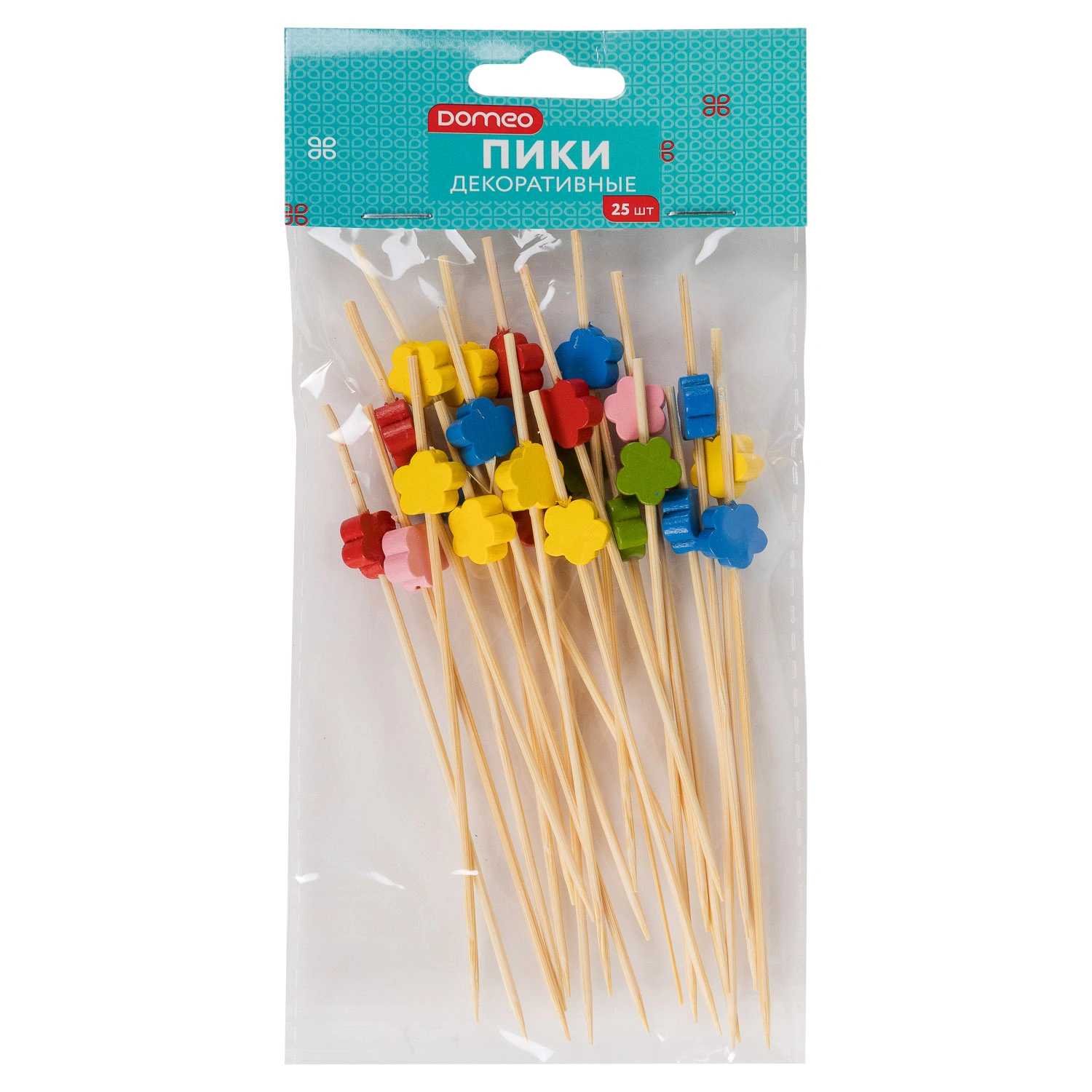 Пики декоративные DOMEO «Микс» 12 см