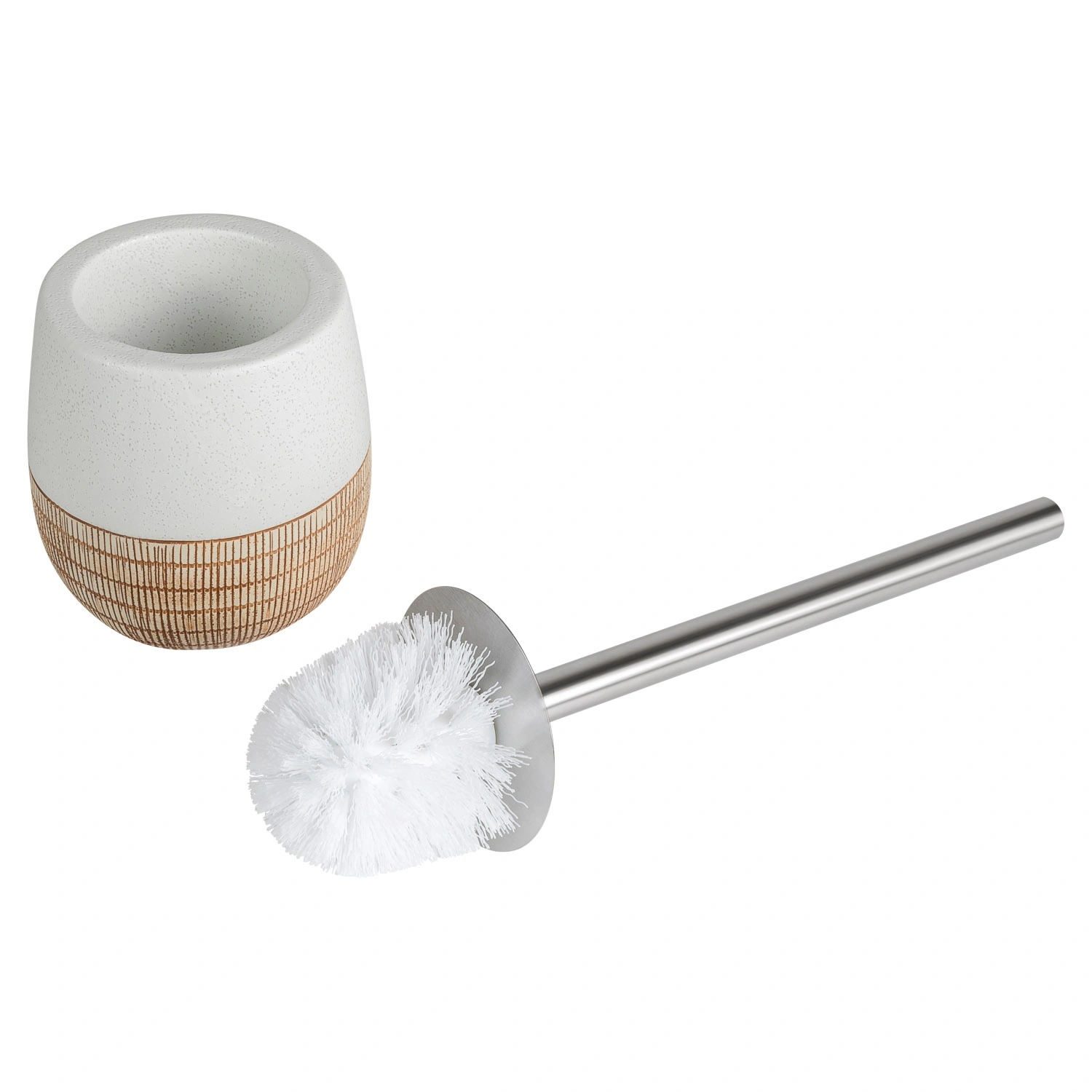 Ершик для туалета Selecta белого цвета