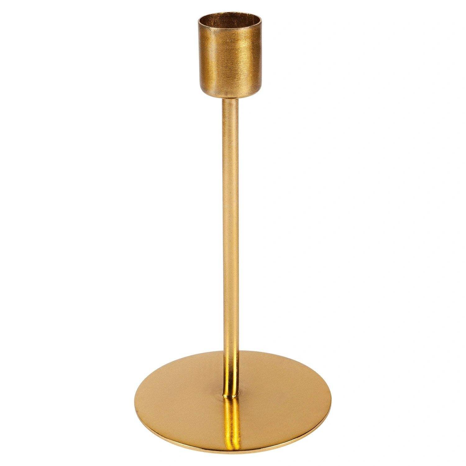 Подсвечник Selecta 15x7,5x2 см золотистого цвета