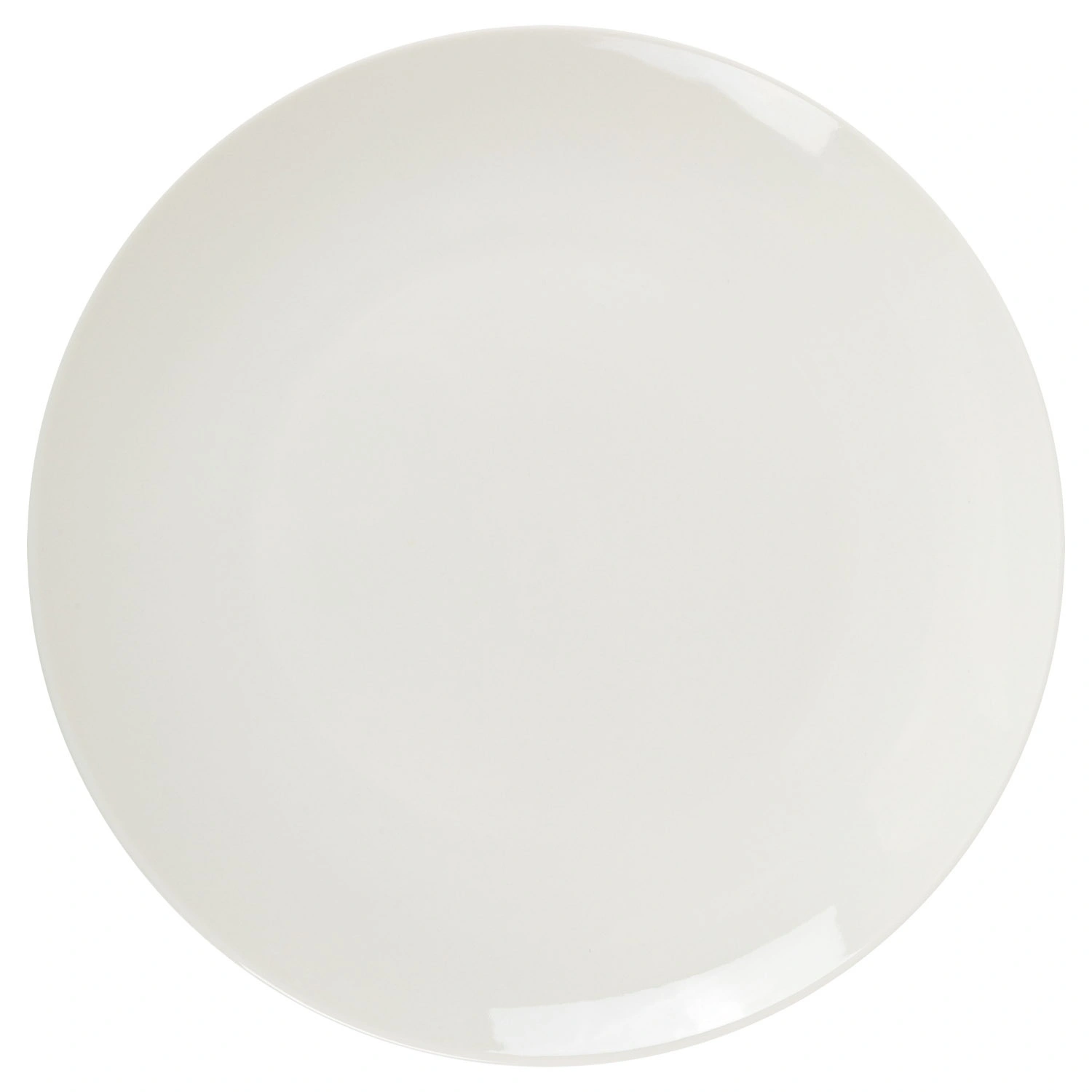 Тарелка обеденная DOMEO «Белая классика 2» 25,5 см